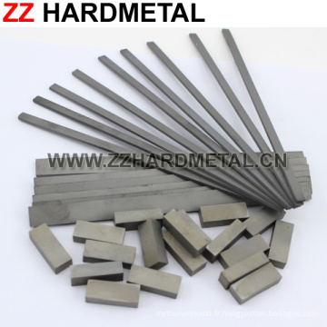 K20 K30 Tungsten Carbide Wear Résistant Strip Plate Bar Block